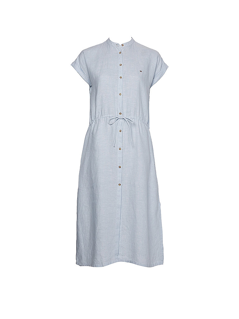 TOMMY HILFIGER Leinenkleid  blau | 36